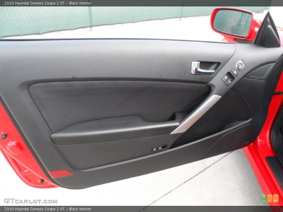 Black Interior Door Panel for the 2010 Hyundai Genesis Coupe 2.0T #51274174