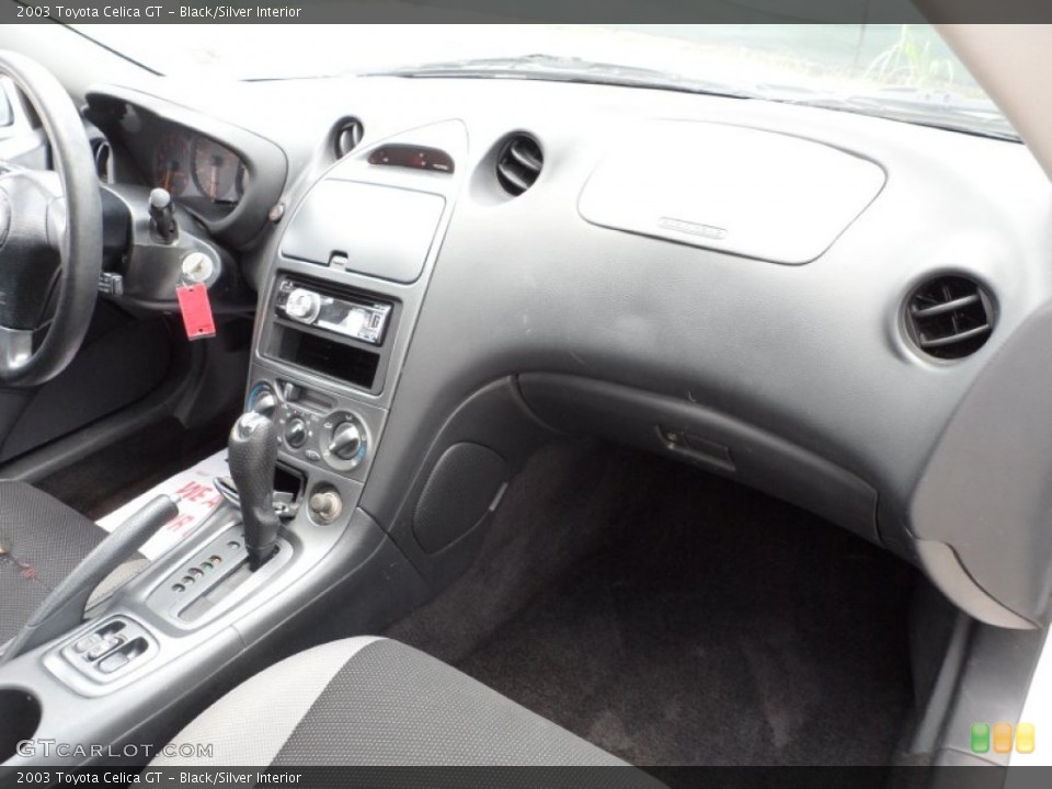 Black/Silver Interior Dashboard for the 2003 Toyota Celica GT #51274732