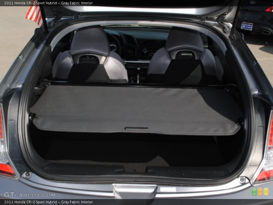 Gray Fabric Interior Trunk for the 2011 Honda CR-Z Sport Hybrid #51275935