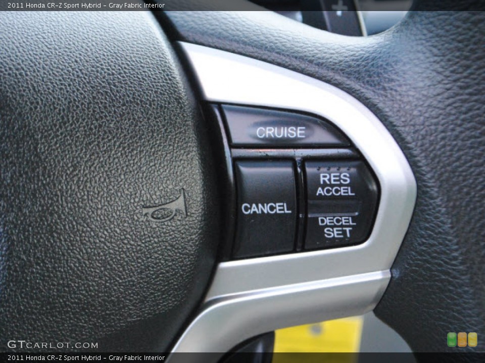 Gray Fabric Interior Controls for the 2011 Honda CR-Z Sport Hybrid #51276289