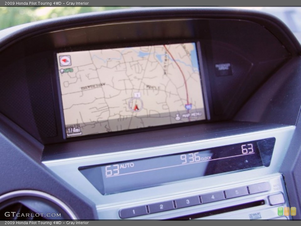 Gray Interior Navigation for the 2009 Honda Pilot Touring 4WD #51276295