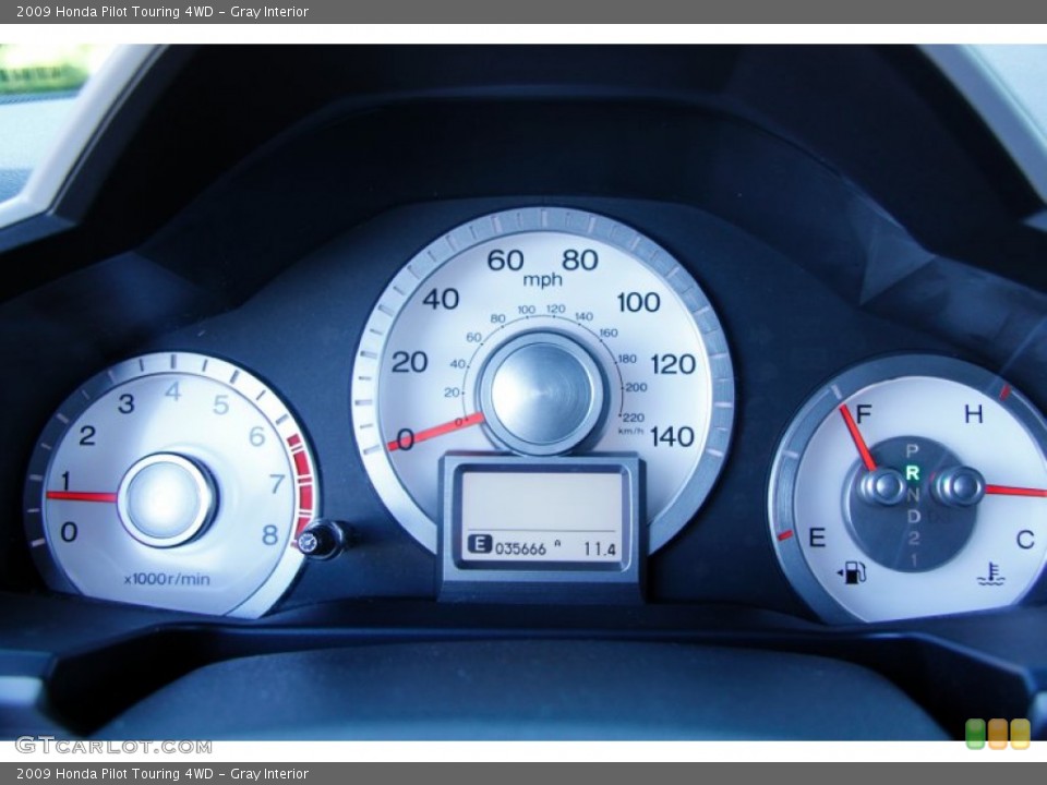 Gray Interior Gauges for the 2009 Honda Pilot Touring 4WD #51276322