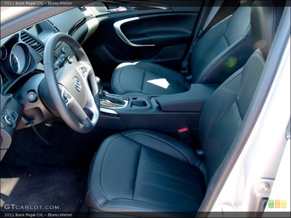 Ebony Interior Photo for the 2011 Buick Regal CXL #51277540