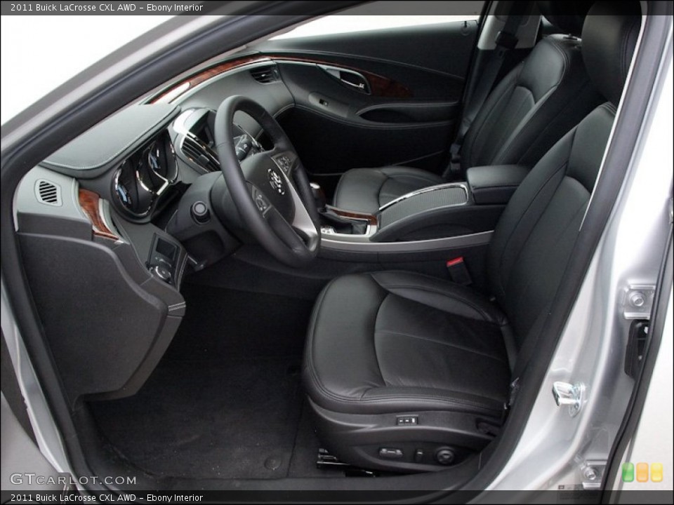 Ebony Interior Photo for the 2011 Buick LaCrosse CXL AWD #51277819