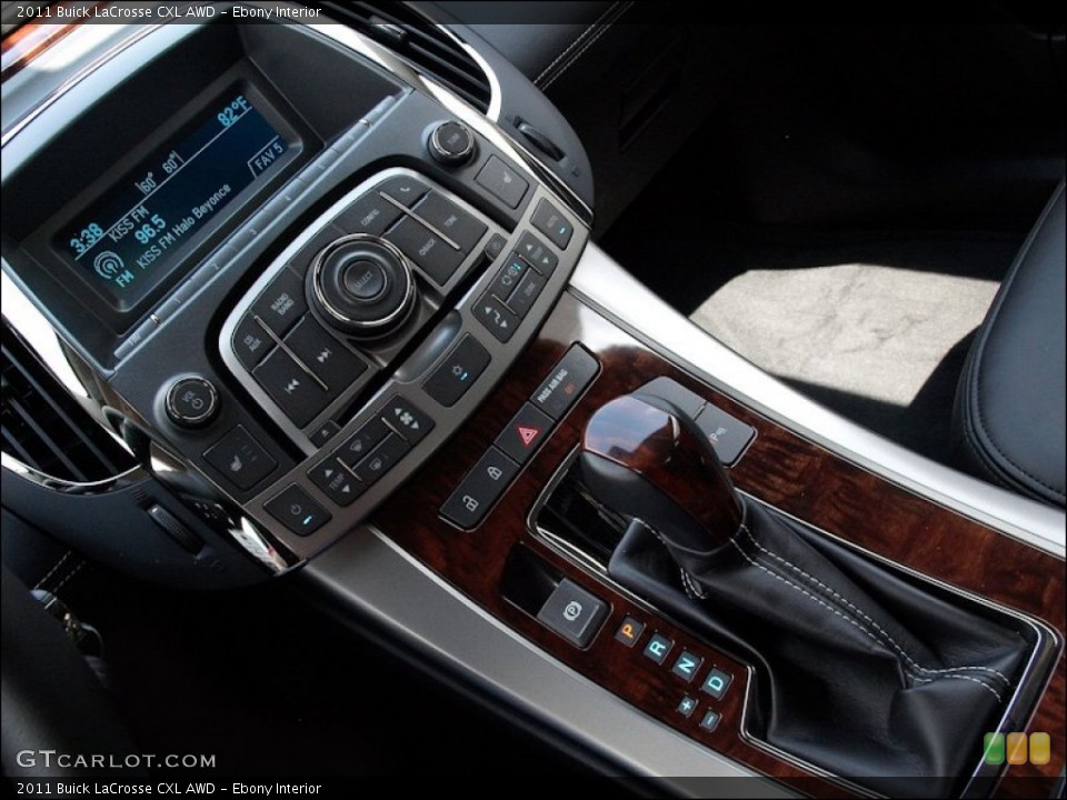 Ebony Interior Controls for the 2011 Buick LaCrosse CXL AWD #51277872