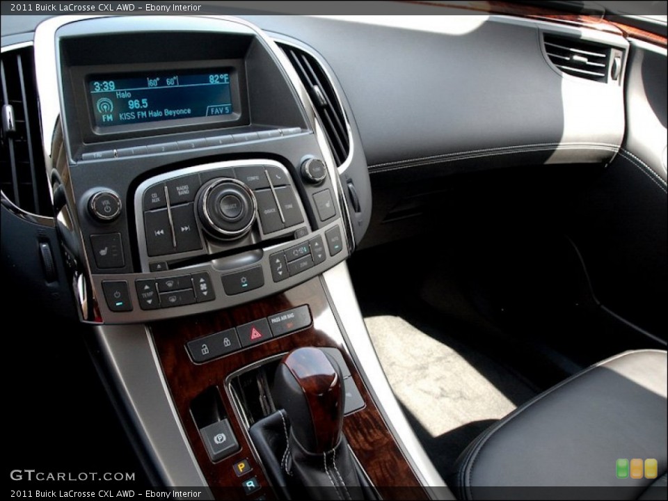 Ebony Interior Controls for the 2011 Buick LaCrosse CXL AWD #51277903