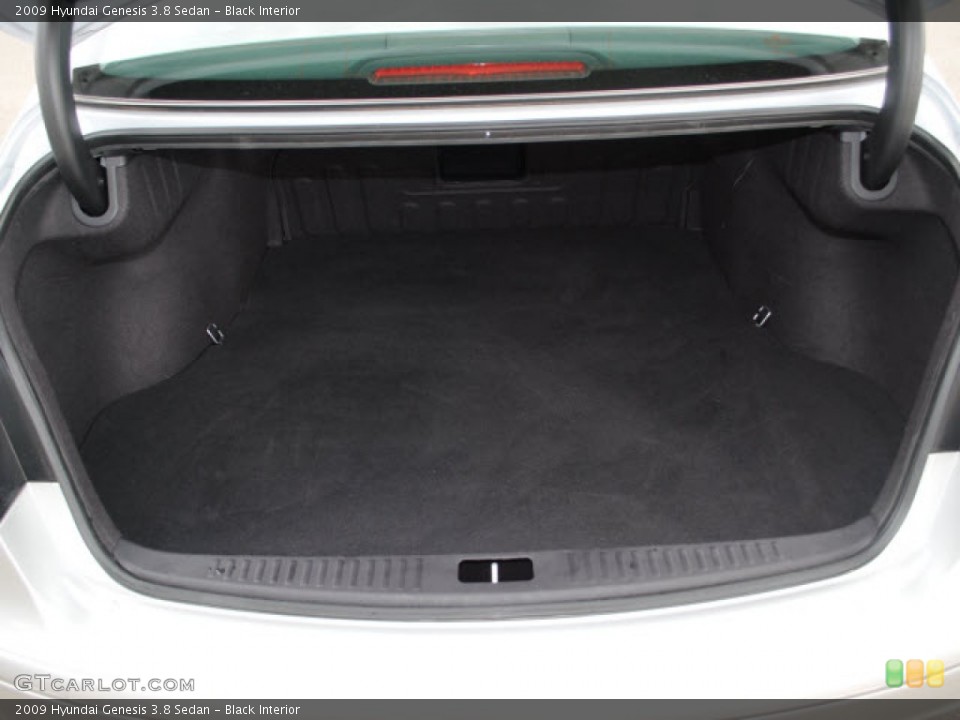 Black Interior Trunk for the 2009 Hyundai Genesis 3.8 Sedan #51278278