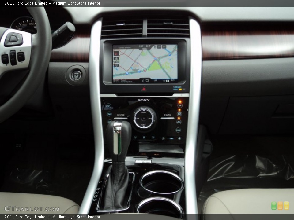 Medium Light Stone Interior Controls for the 2011 Ford Edge Limited #51278347