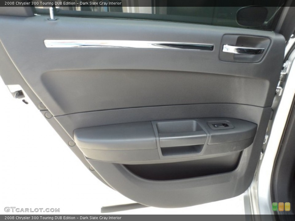Dark Slate Gray Interior Door Panel for the 2008 Chrysler 300 Touring DUB Edition #51280093