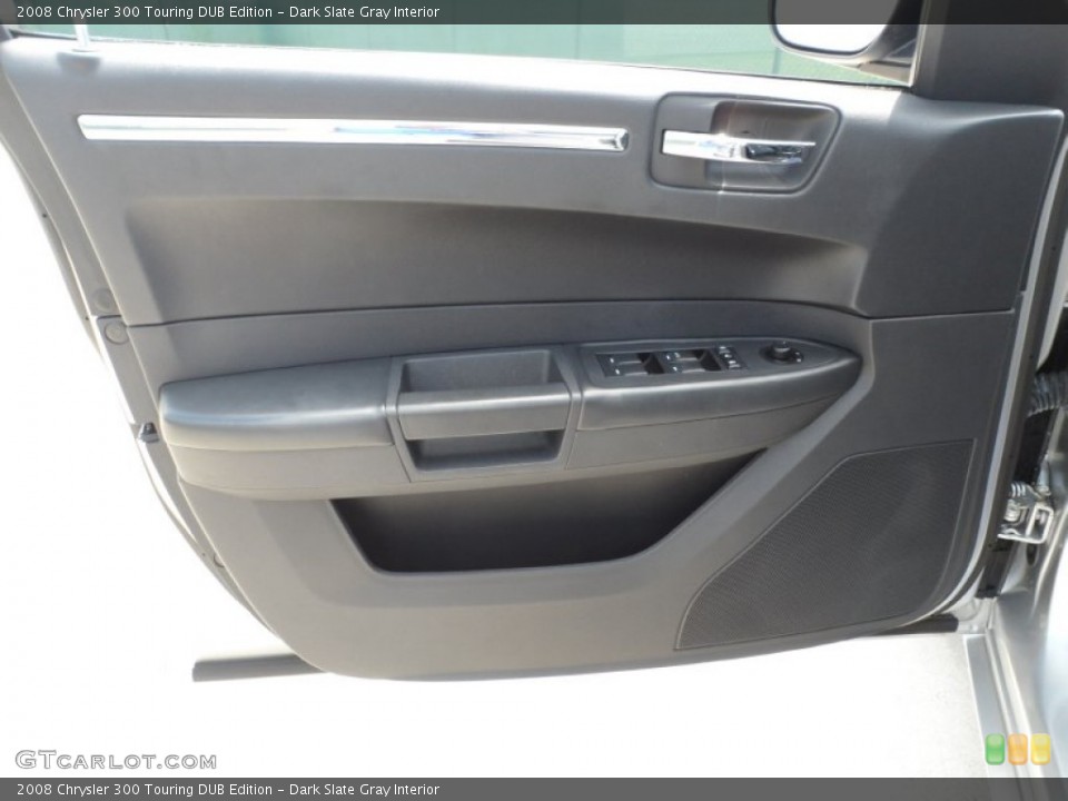 Dark Slate Gray Interior Door Panel for the 2008 Chrysler 300 Touring DUB Edition #51280102