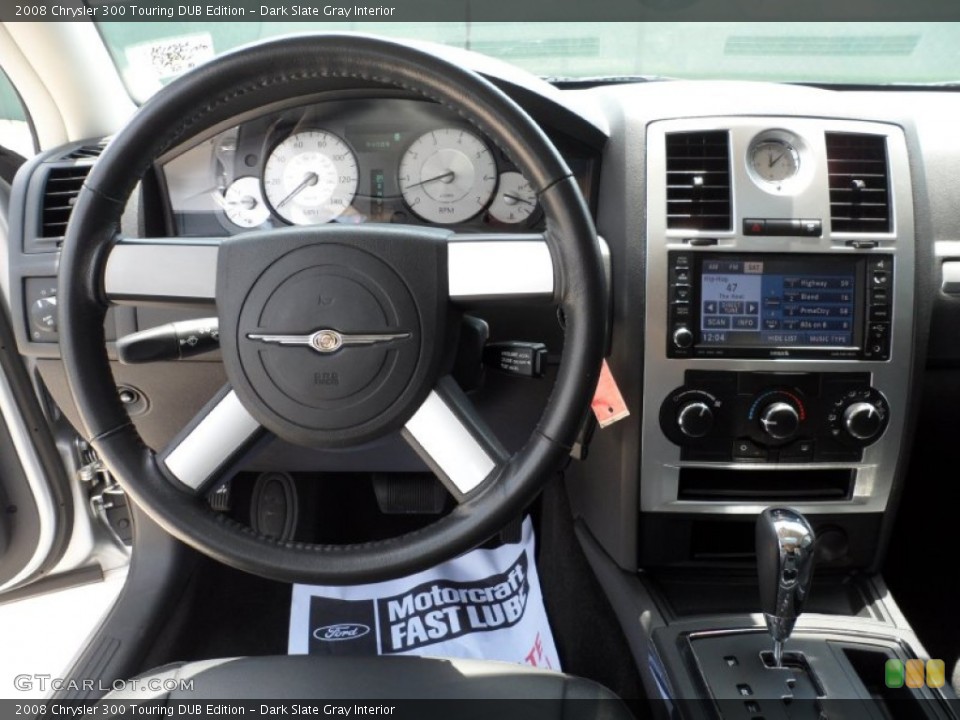 Dark Slate Gray Interior Dashboard for the 2008 Chrysler 300 Touring DUB Edition #51280123