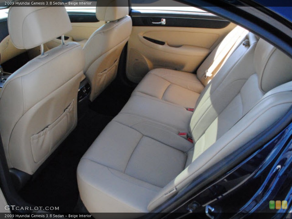 Beige Interior Photo for the 2009 Hyundai Genesis 3.8 Sedan #51280480