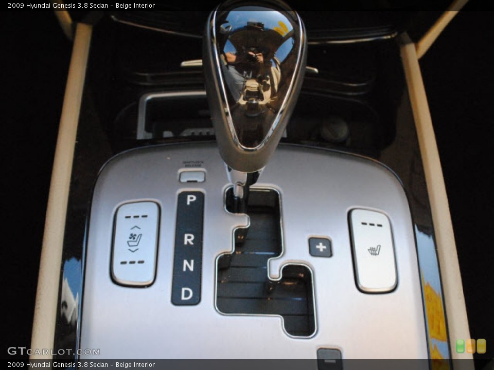 Beige Interior Transmission for the 2009 Hyundai Genesis 3.8 Sedan #51280711