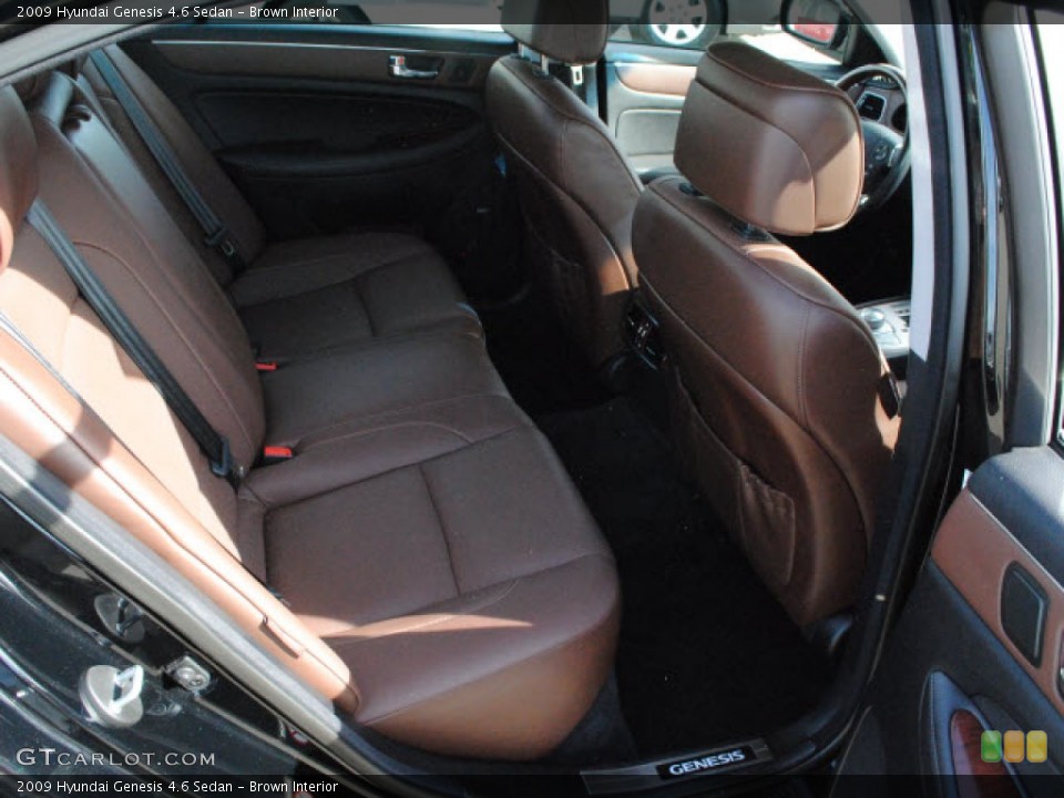 Brown Interior Photo for the 2009 Hyundai Genesis 4.6 Sedan #51280882