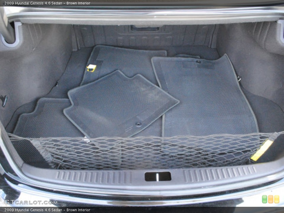 Brown Interior Trunk for the 2009 Hyundai Genesis 4.6 Sedan #51280981
