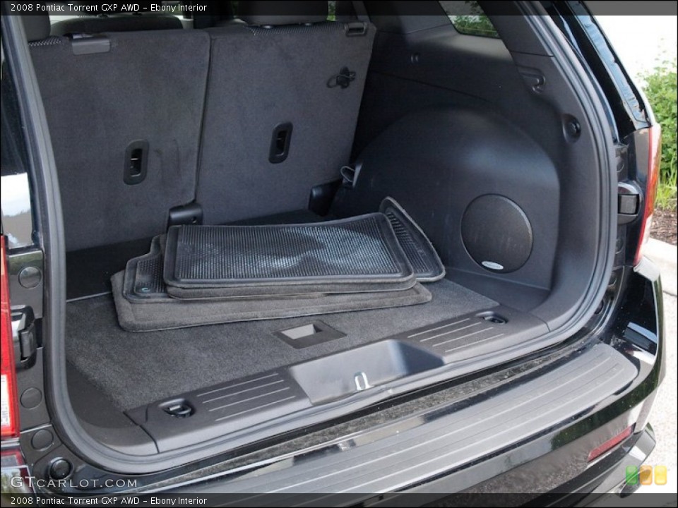 Ebony Interior Trunk for the 2008 Pontiac Torrent GXP AWD #51281278