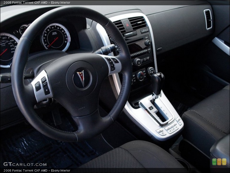 Ebony Interior Dashboard for the 2008 Pontiac Torrent GXP AWD #51281299