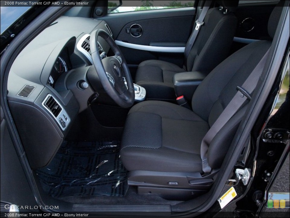 Ebony Interior Photo for the 2008 Pontiac Torrent GXP AWD #51281389
