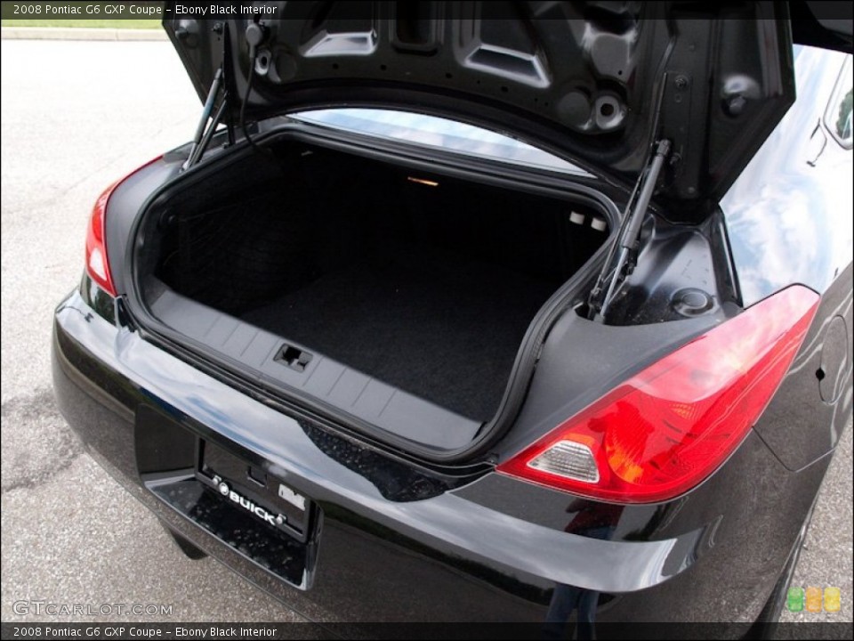Ebony Black Interior Trunk for the 2008 Pontiac G6 GXP Coupe #51281644