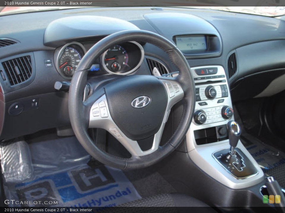 Black Interior Dashboard for the 2010 Hyundai Genesis Coupe 2.0T #51282322