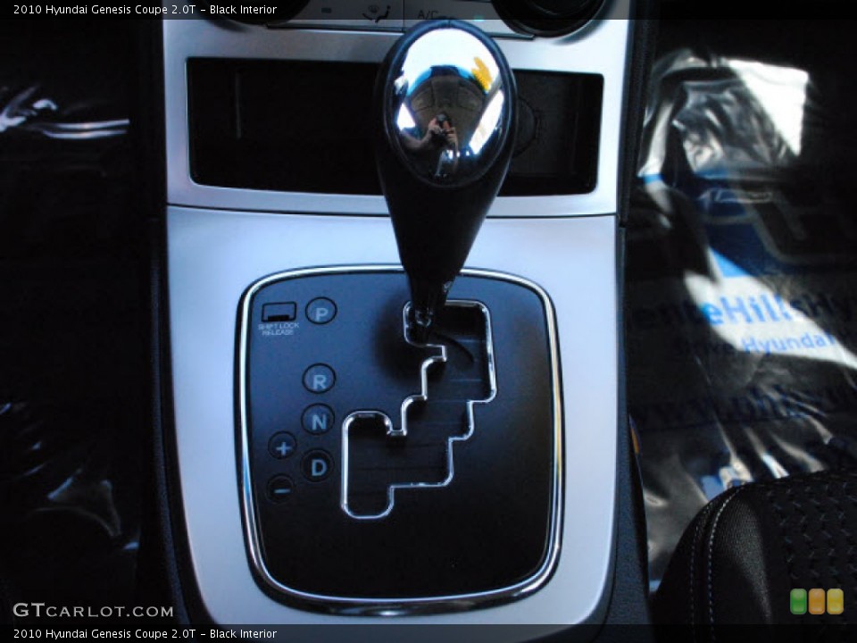 Black Interior Transmission for the 2010 Hyundai Genesis Coupe 2.0T #51282460