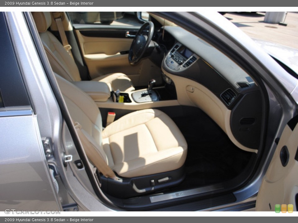 Beige Interior Photo for the 2009 Hyundai Genesis 3.8 Sedan #51282598