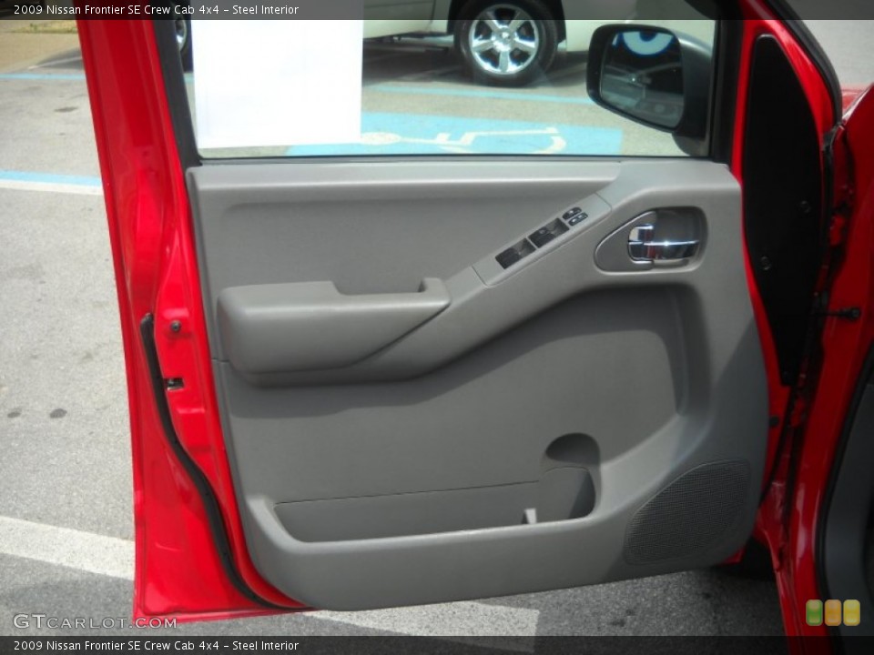 Steel Interior Door Panel for the 2009 Nissan Frontier SE Crew Cab 4x4 #51283045