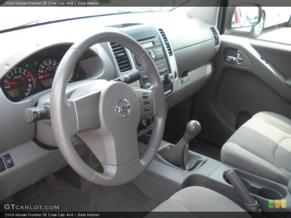 Steel Interior Dashboard for the 2009 Nissan Frontier SE Crew Cab 4x4 #51283060