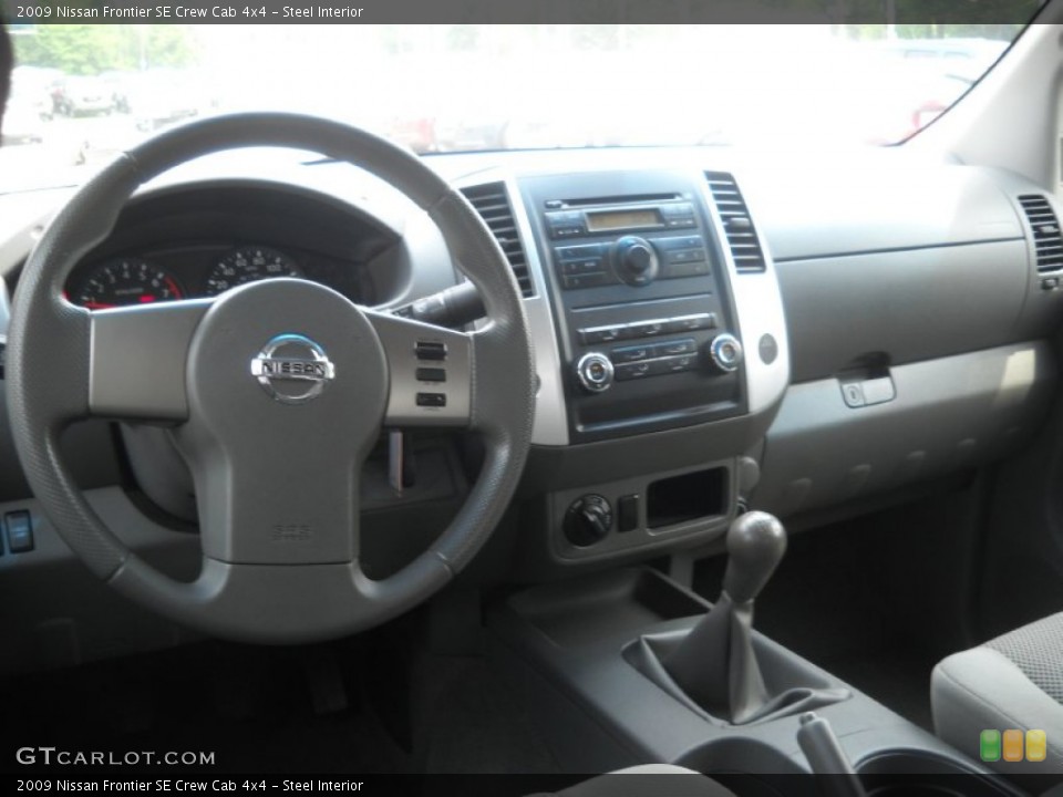 Steel Interior Dashboard for the 2009 Nissan Frontier SE Crew Cab 4x4 #51283120