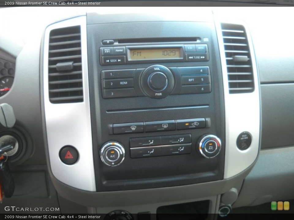 Steel Interior Controls for the 2009 Nissan Frontier SE Crew Cab 4x4 #51283180