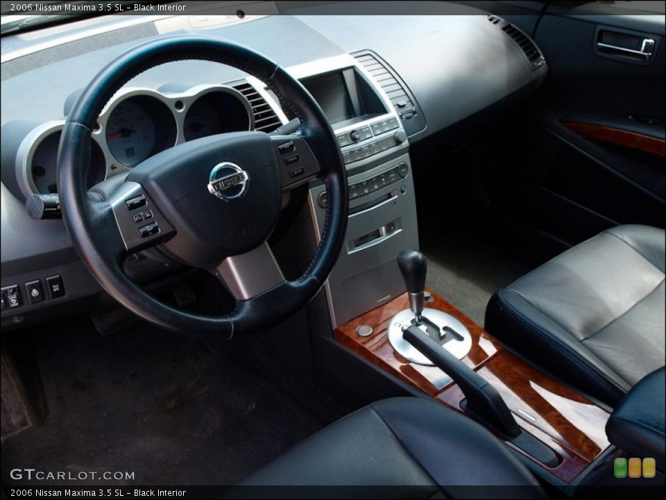 Black Interior Prime Interior for the 2006 Nissan Maxima 3.5 SL #51283366