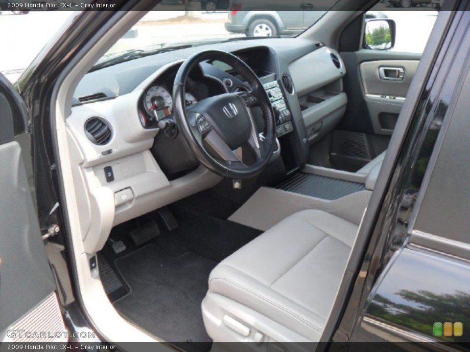 Gray Interior Photo for the 2009 Honda Pilot EX-L #51291457