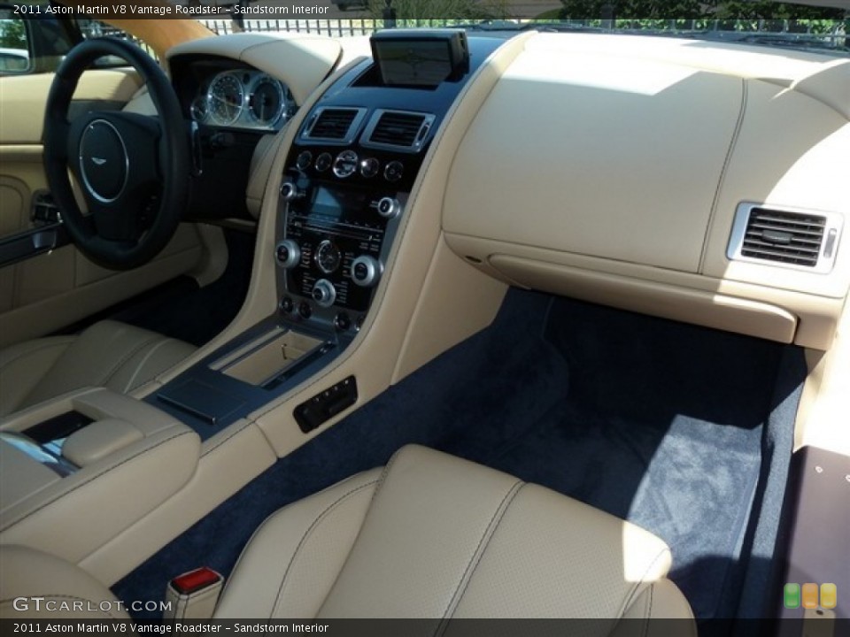 Sandstorm Interior Dashboard for the 2011 Aston Martin V8 Vantage Roadster #51292498