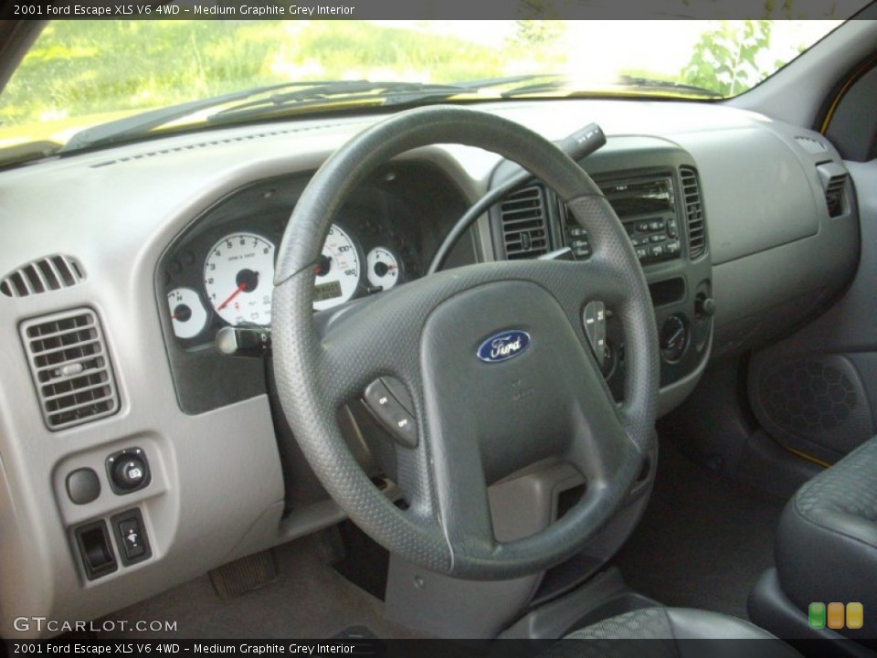 Medium Graphite Grey Interior Photo for the 2001 Ford Escape XLS V6 4WD #51293872