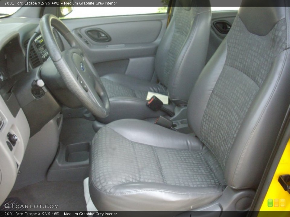 Medium Graphite Grey Interior Photo for the 2001 Ford Escape XLS V6 4WD #51293887