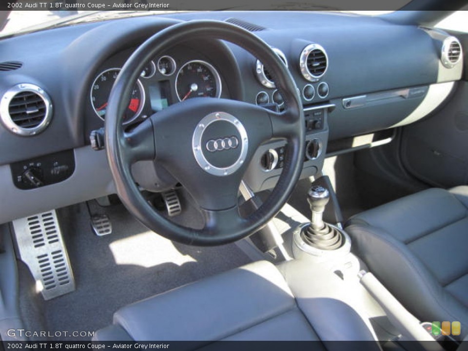 Aviator Grey Interior Prime Interior for the 2002 Audi TT 1.8T quattro Coupe #51294868