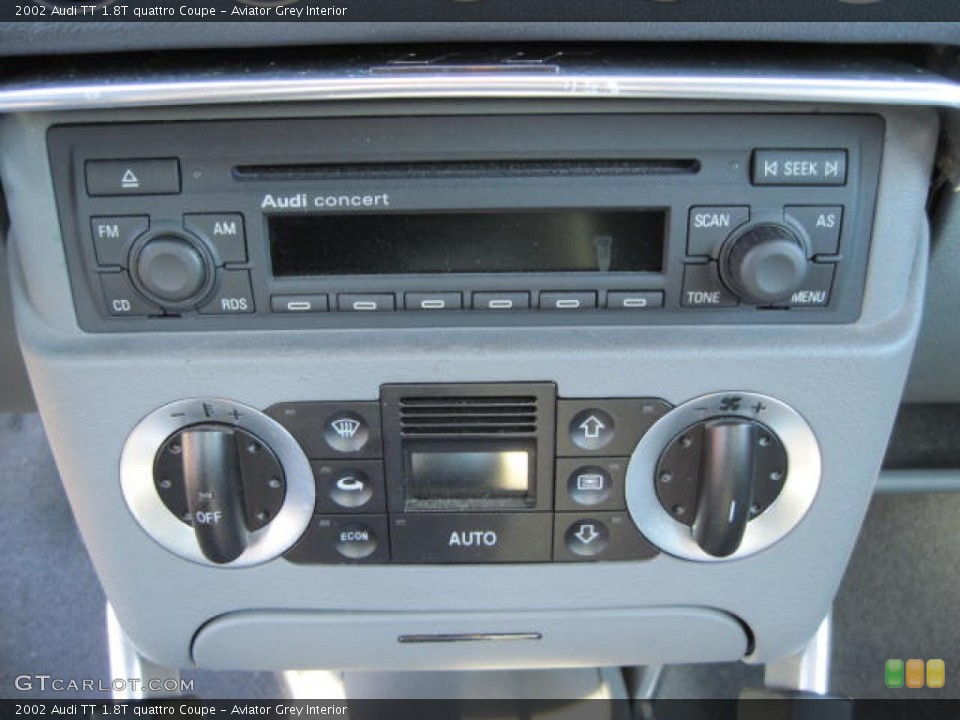 Aviator Grey Interior Controls for the 2002 Audi TT 1.8T quattro Coupe #51294904