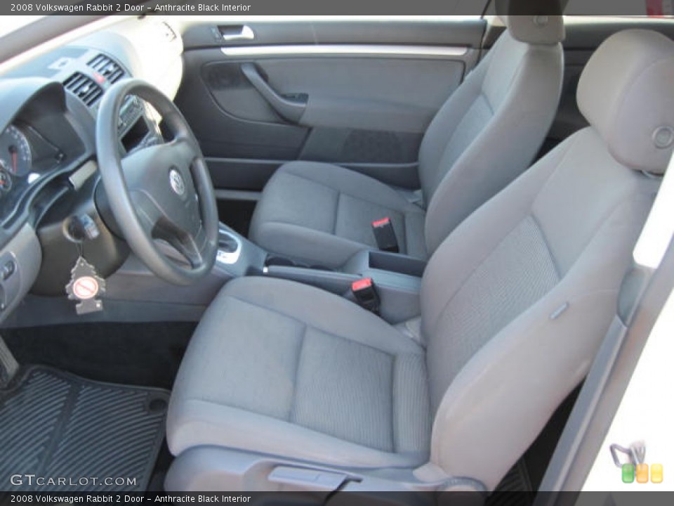 Anthracite Black Interior Photo for the 2008 Volkswagen Rabbit 2 Door #51295114
