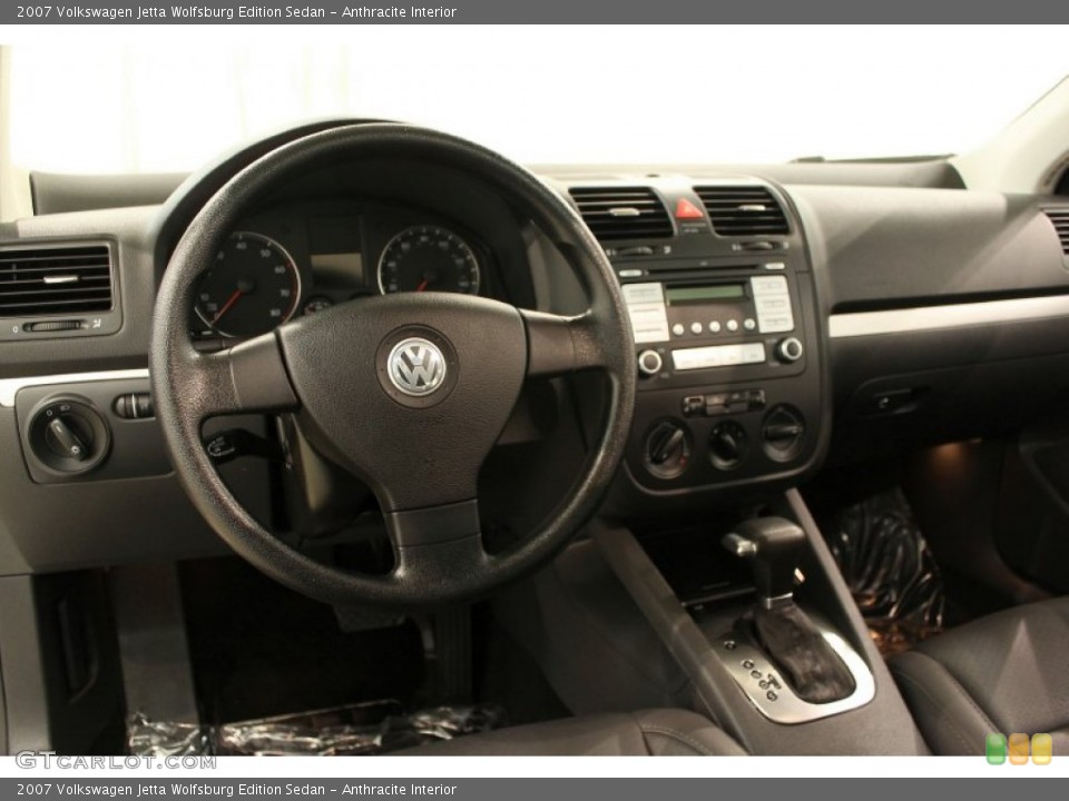 Anthracite Interior Dashboard for the 2007 Volkswagen Jetta Wolfsburg Edition Sedan #51296680