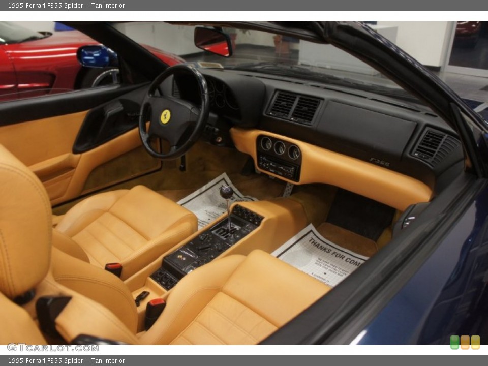 Tan Interior Photo for the 1995 Ferrari F355 Spider #51299491