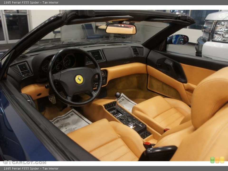Tan Interior Photo for the 1995 Ferrari F355 Spider #51299506