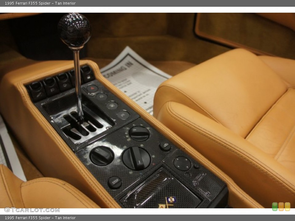 Tan Interior Transmission for the 1995 Ferrari F355 Spider #51299878