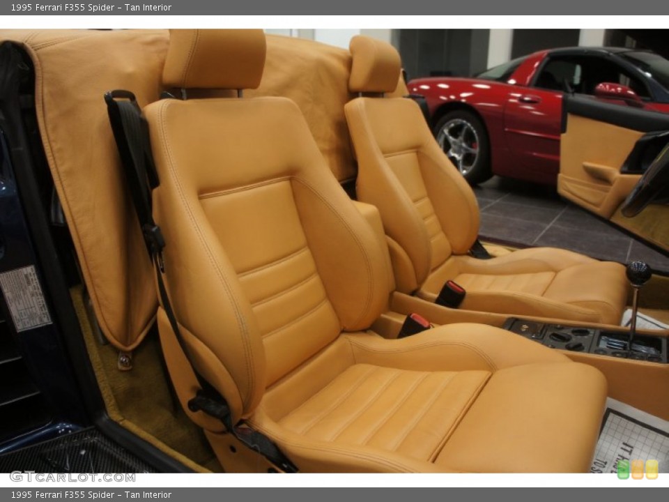 Tan Interior Photo for the 1995 Ferrari F355 Spider #51300055