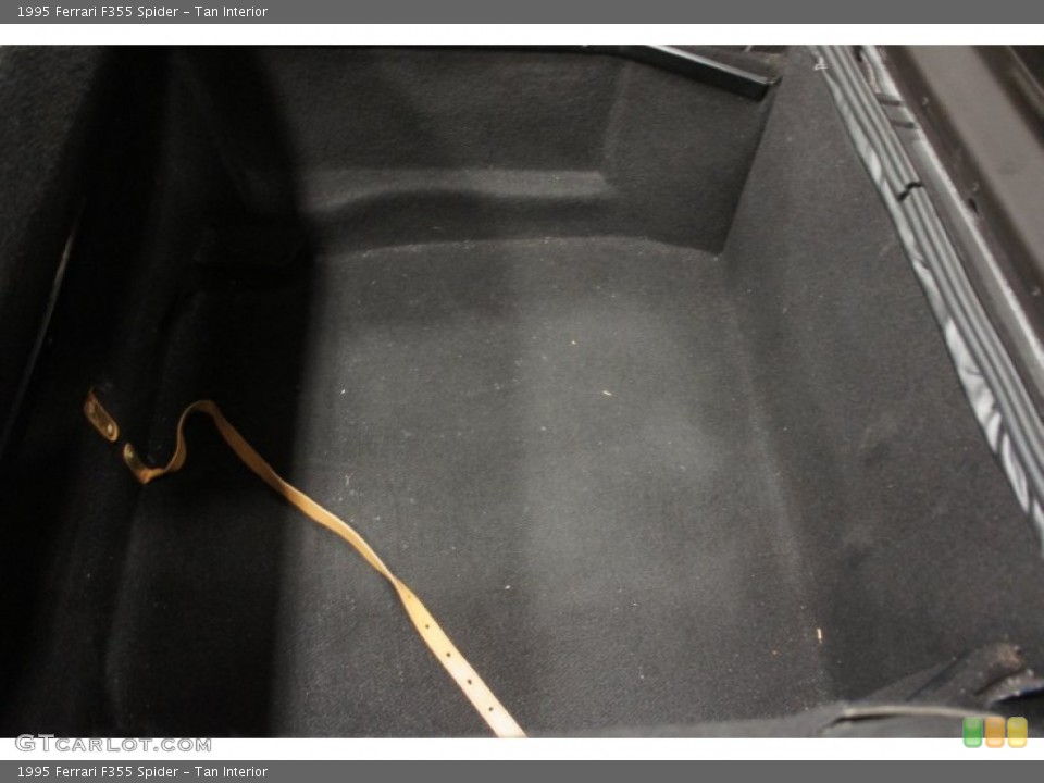 Tan Interior Trunk for the 1995 Ferrari F355 Spider #51300100
