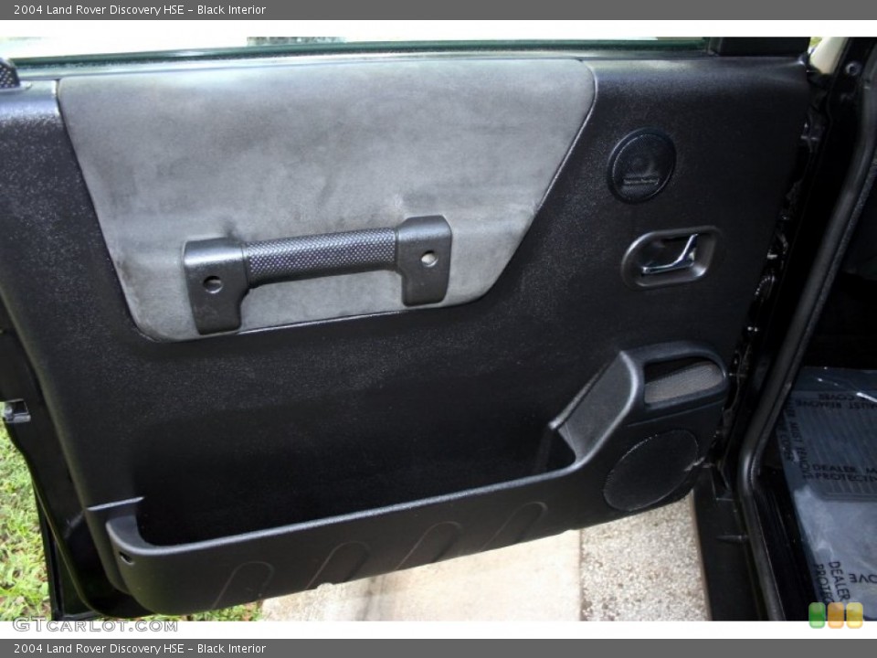 Black Interior Door Panel for the 2004 Land Rover Discovery HSE #51302149