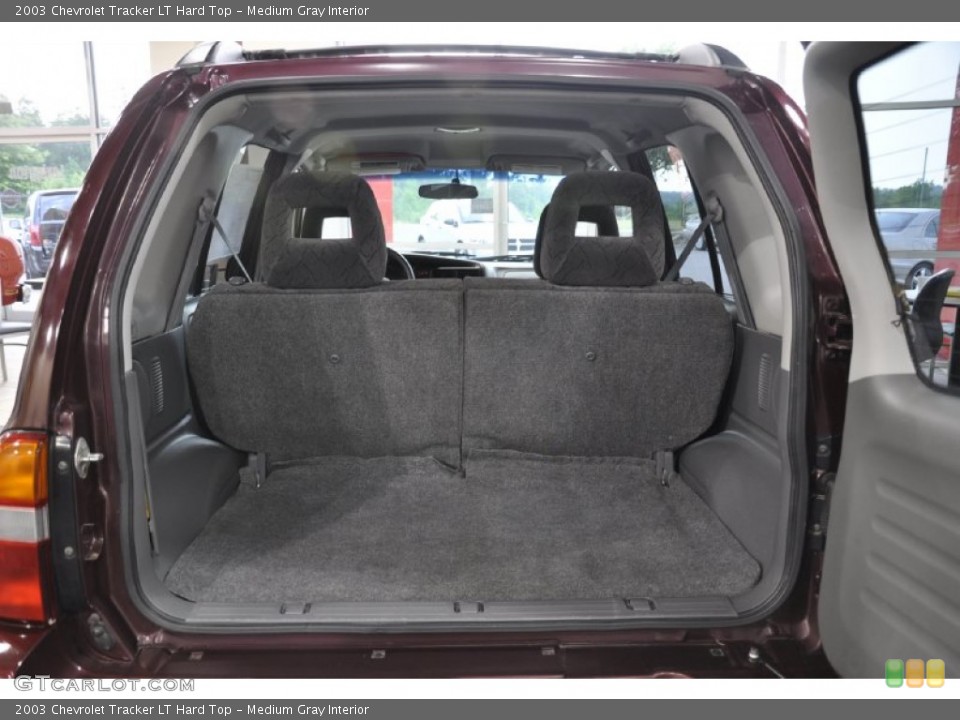 Medium Gray Interior Trunk for the 2003 Chevrolet Tracker LT Hard Top #51306568