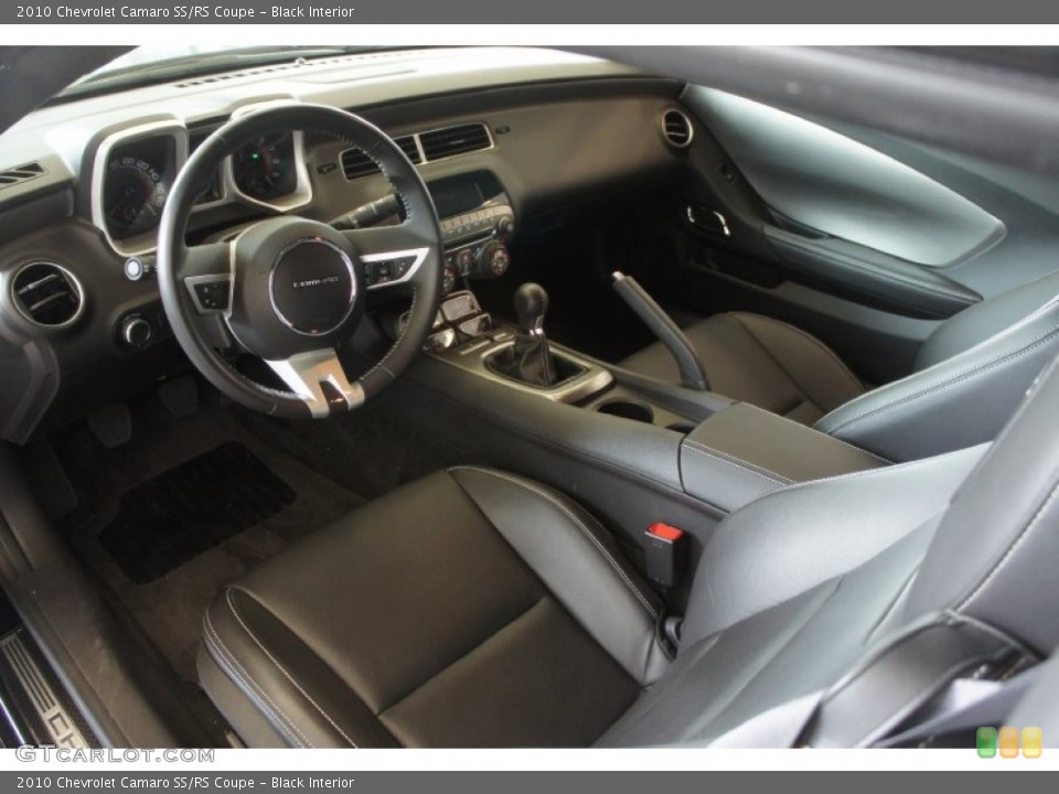 Black Interior Prime Interior for the 2010 Chevrolet Camaro SS/RS Coupe #51308995