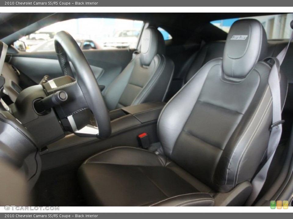 Black Interior Photo for the 2010 Chevrolet Camaro SS/RS Coupe #51309010