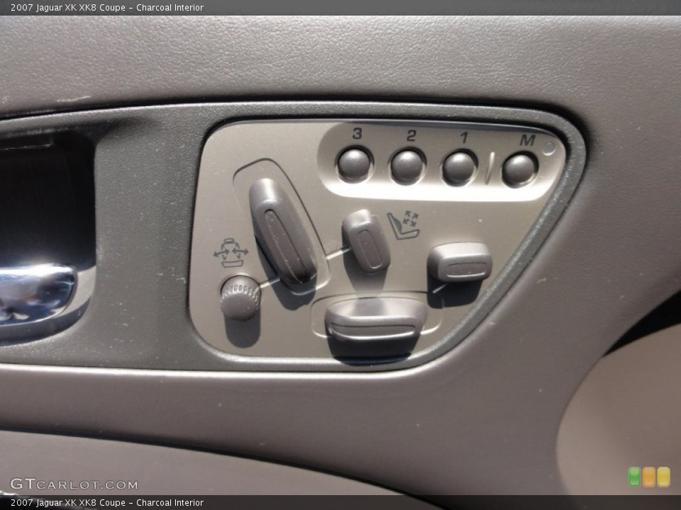 Charcoal Interior Controls for the 2007 Jaguar XK XK8 Coupe #51309955