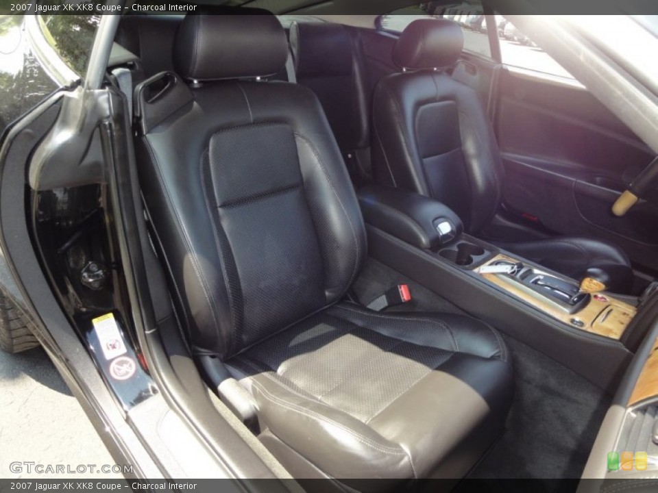 Charcoal Interior Photo for the 2007 Jaguar XK XK8 Coupe #51310063